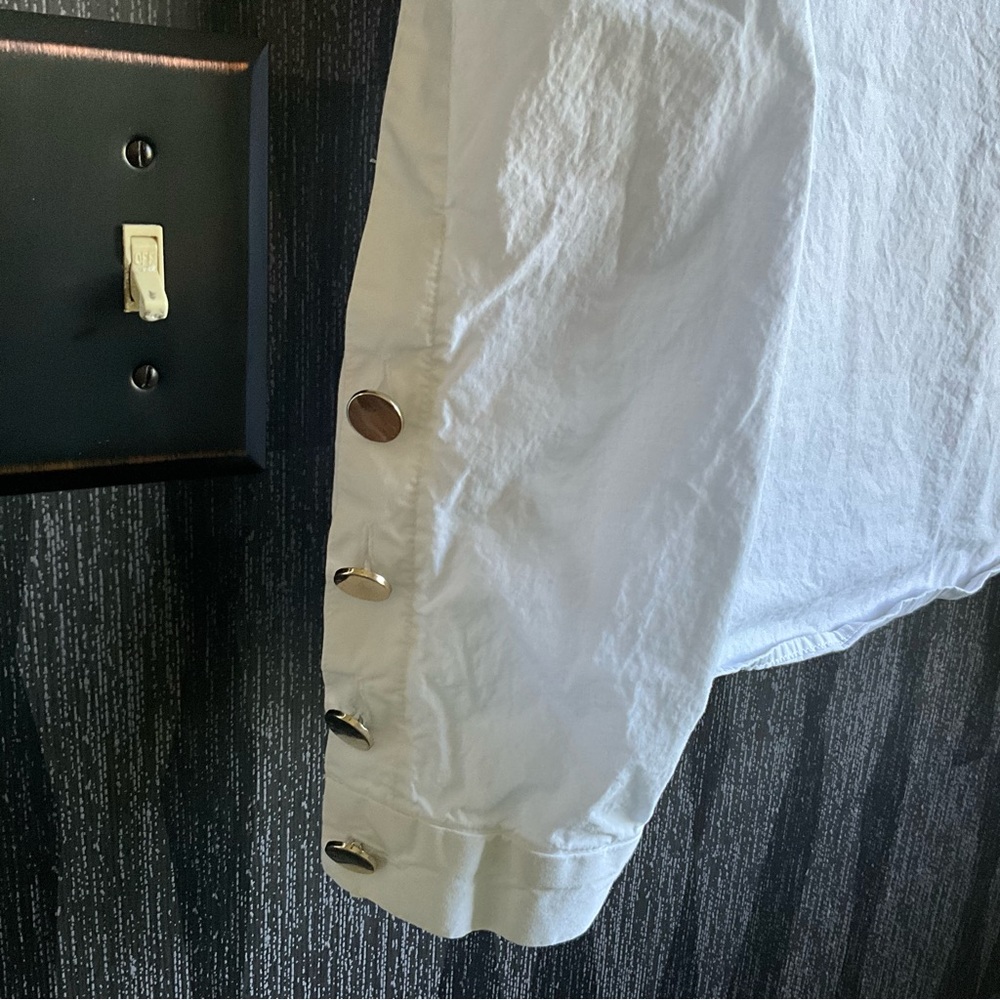 Zara Basic Size Small White Blouse - image 4